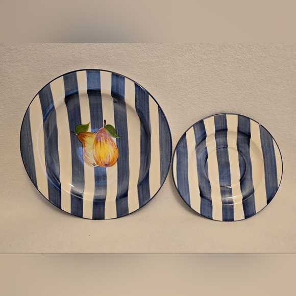 2 Vintage Plated Los Angeles Pottery by Laurie Gates Design. - Picture 1 of 11
